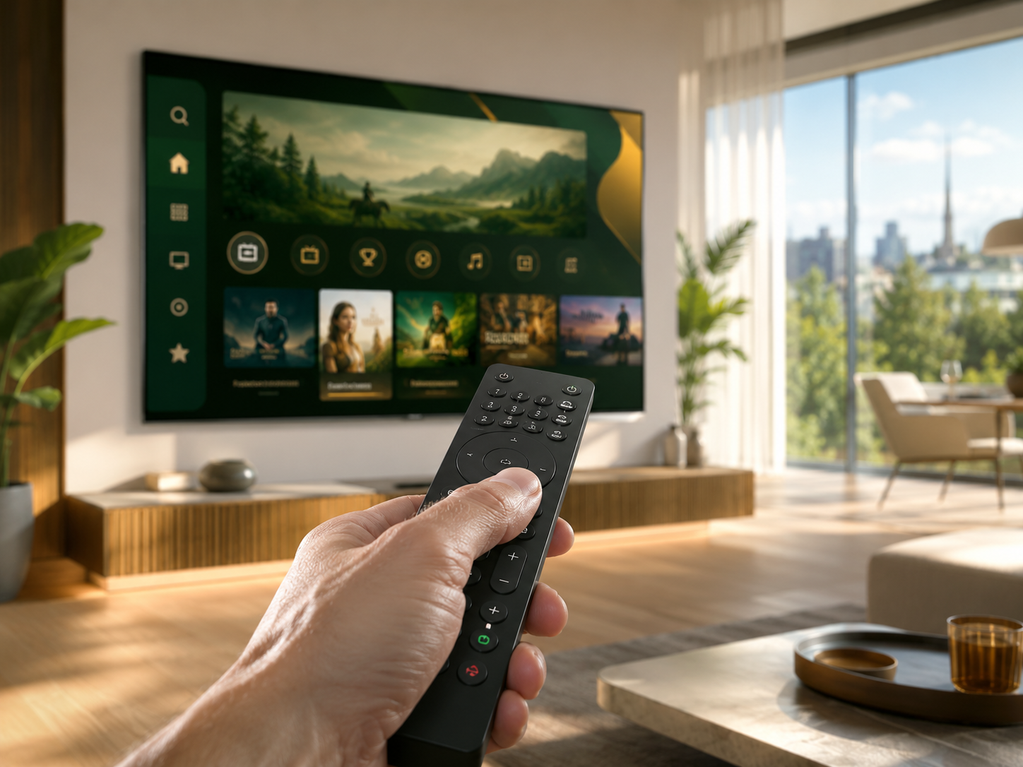IPTV Anbieter Deutschland – IPTV Haus App auf Smart TV