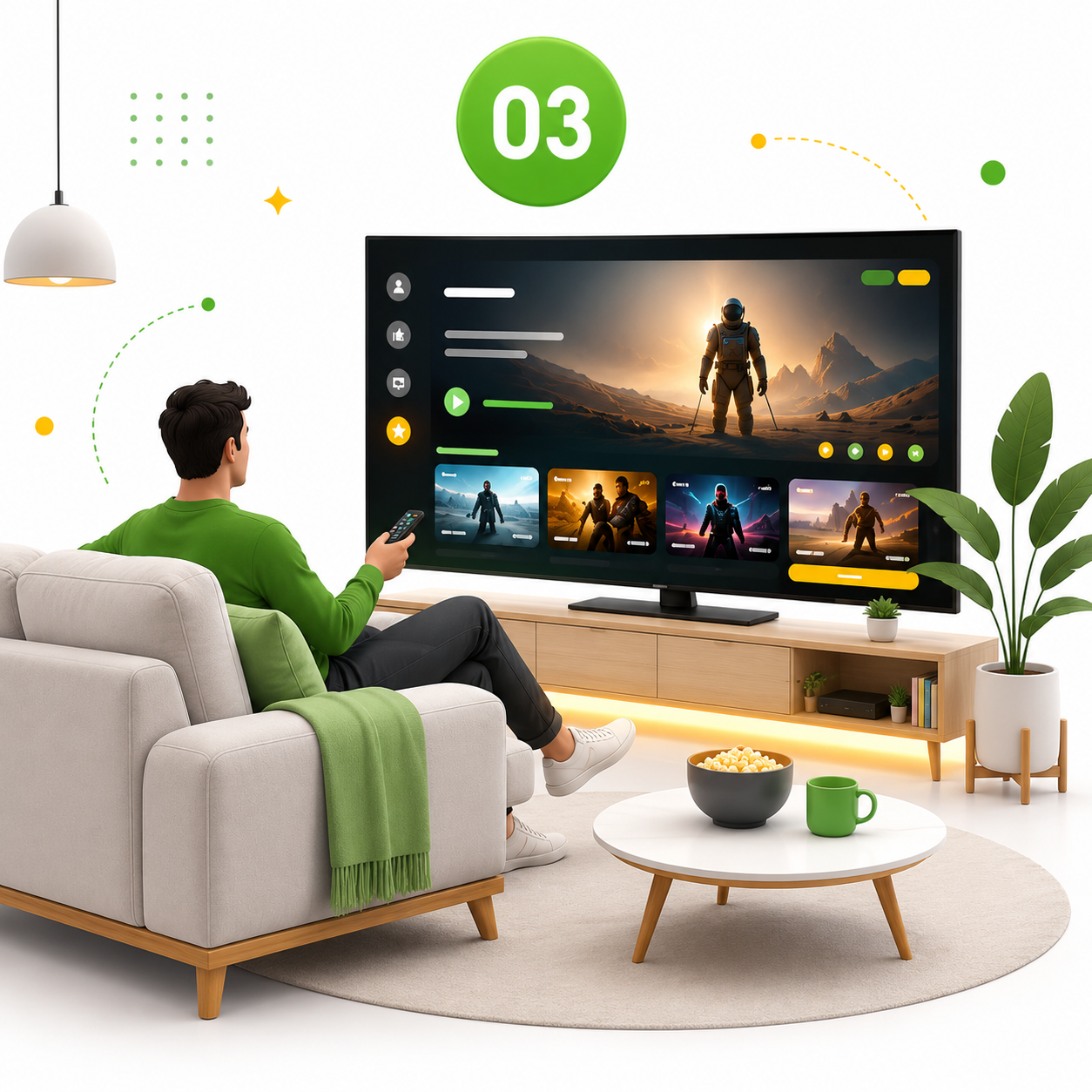 Schritt 3 – Sofort streamen